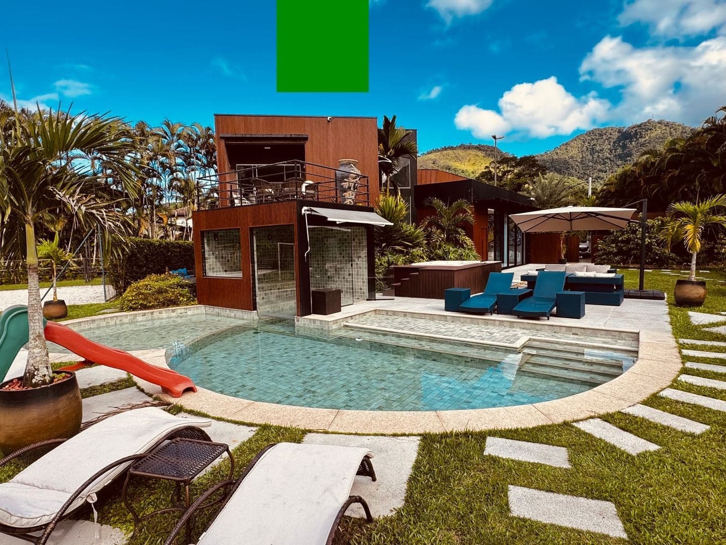 Sophisticated Retreat in Porto Frade with Privacy and Full Leisure